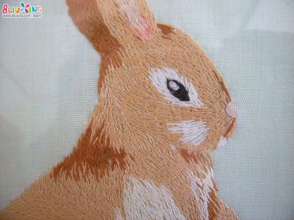【七月活动--夏天】夏天的小兔子 - 刺绣兴趣组