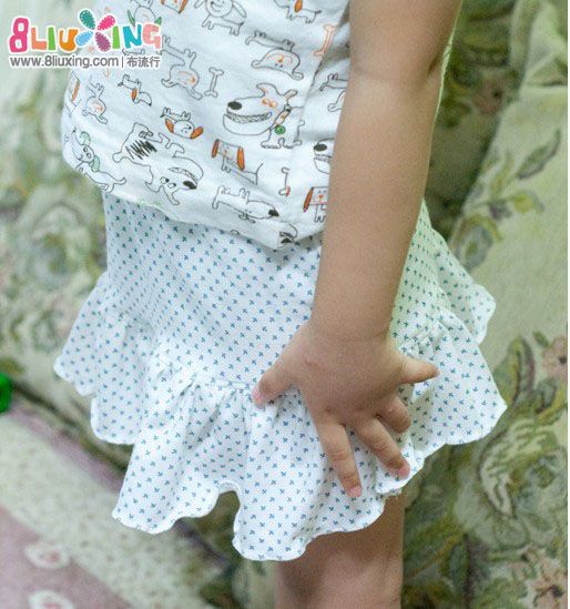 宝宝清凉夏日迷你花边裙图纸加制作 - 服装作品