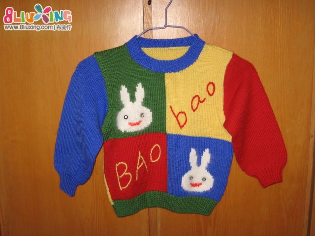 <em>手工编织</em>宝宝<em>毛衣</em>多款 - <em>编织</em>+刺绣作品秀 - 布