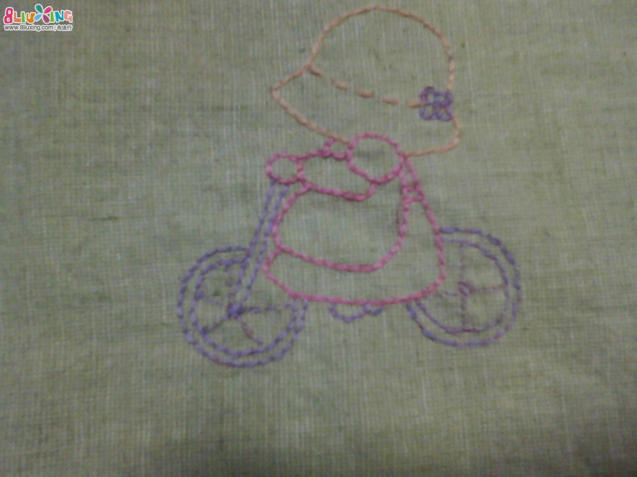 <em>平针绣</em>苏姑娘 - 手工布艺秀 - 布流行手工制作网