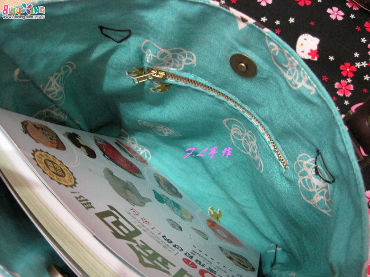 {F.L}手作--课间好时光棉麻手拎包 - 手工包包 布