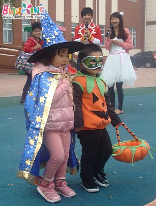 宝贝万圣<em>节</em>party专属南瓜<em>马甲</em>+南瓜篮子(附真人