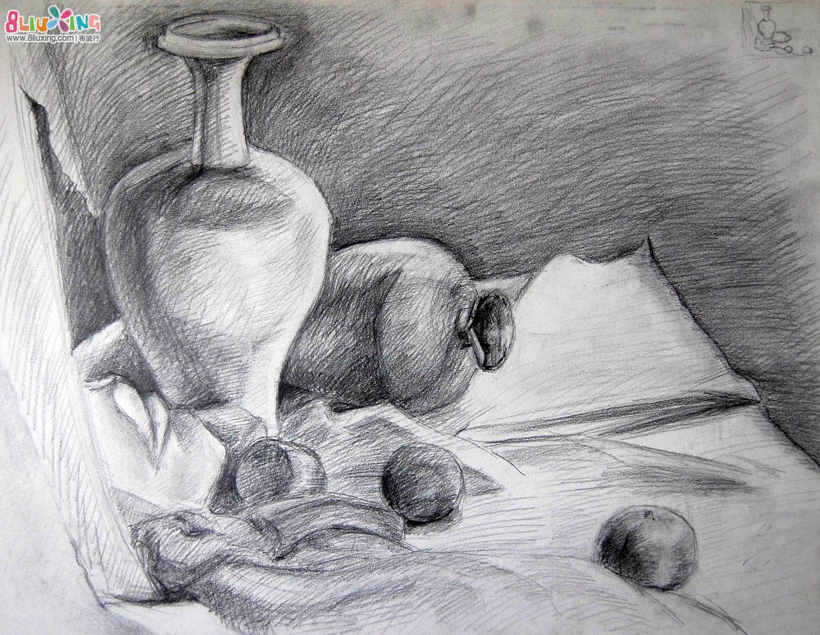 【维尼】记录高中美术成长历程之素描篇 - 综合手作秀 布流行手工制作网