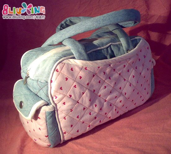 牛仔小拎包 - 手工布艺秀 - 布流行手工制作网