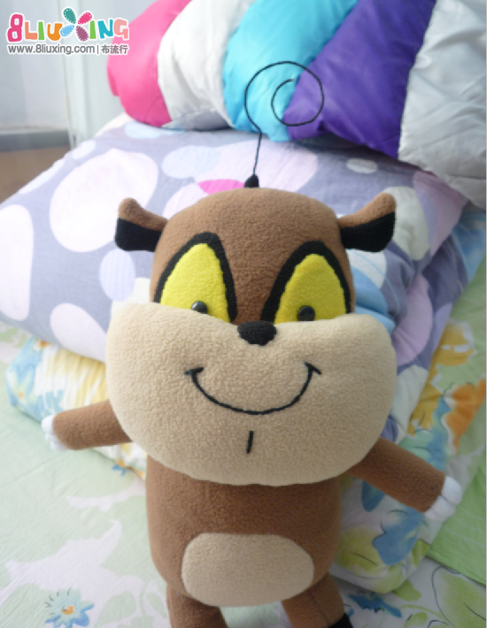 小猪熊手做 - 手工布偶 布流行手工制作网