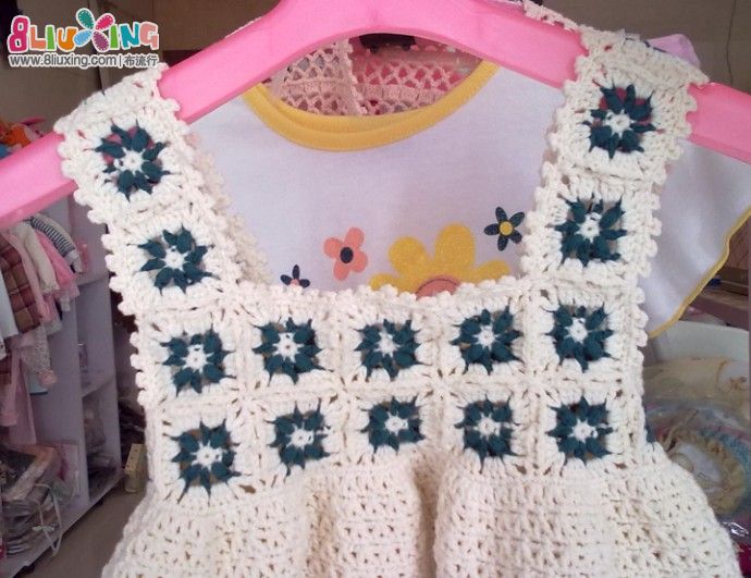 <em>钩针宝宝</em>背心裙 - 服装作品秀 - 布流行手工制作