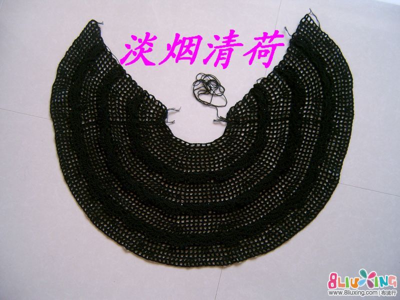 仿淘宝热卖镂空<em>开衫外套</em> - <em>编织</em>+刺绣作品秀 - 