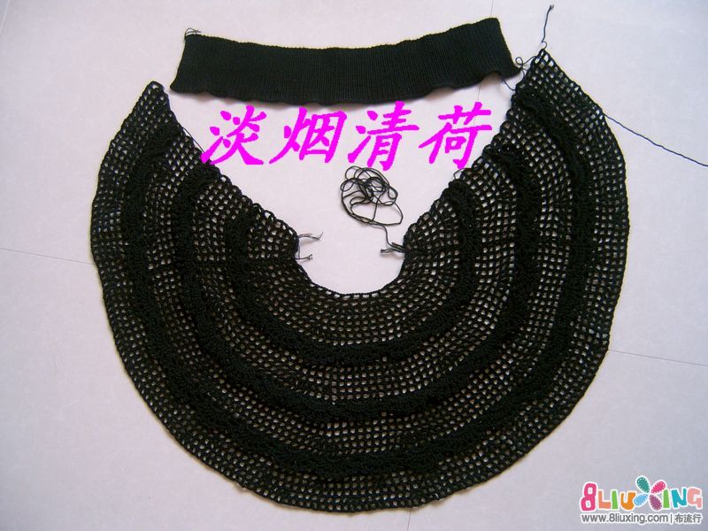 仿淘宝热卖镂空<em>开衫外套</em> - <em>编织</em>+刺绣作品秀 - 