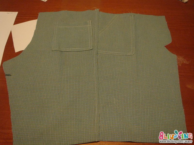 【呼吸手作】旧物改造:<em>大人马甲</em>改<em>儿童</em>裤子 - 