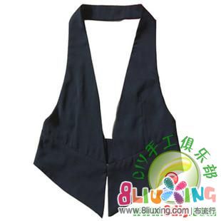 挂脖<em>马甲裁剪</em>图 - <em>图纸</em>下载专区 - 布流行手工制