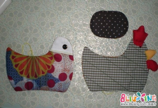 公鸡收纳盒! - 手工家居饰品 布流行手工制作网