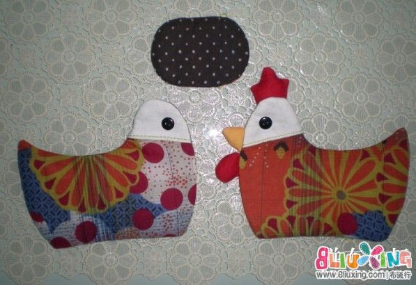 公鸡收纳盒! - 手工家居饰品 布流行手工制作网