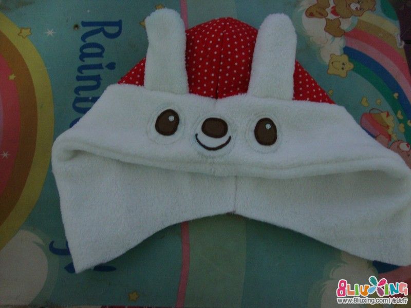 木子手工-可爱兔子<em>宝宝</em>水玉<em>棉马甲</em>--参考裁剪图