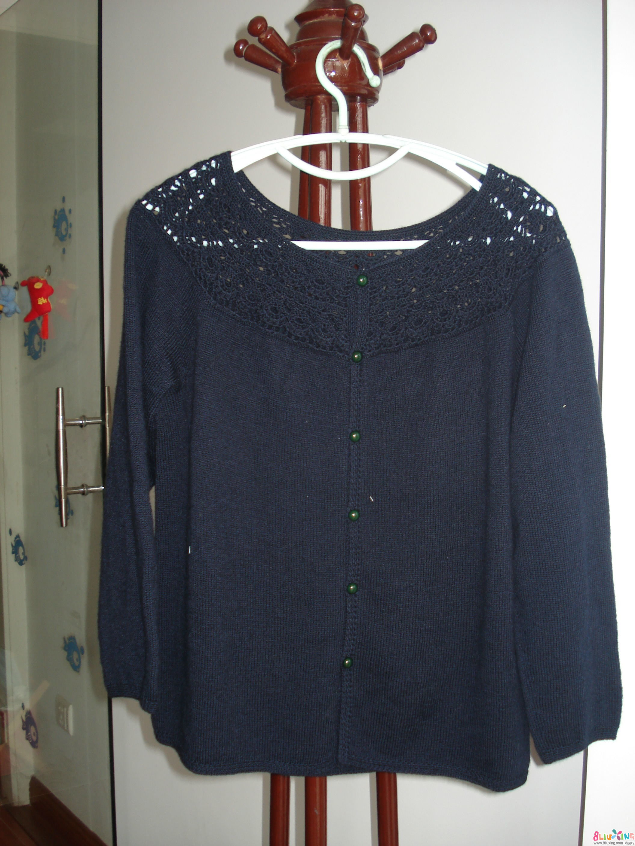 钩结<em>结合的开衫</em> - <em>钩编</em>兴趣组活动区 布流行