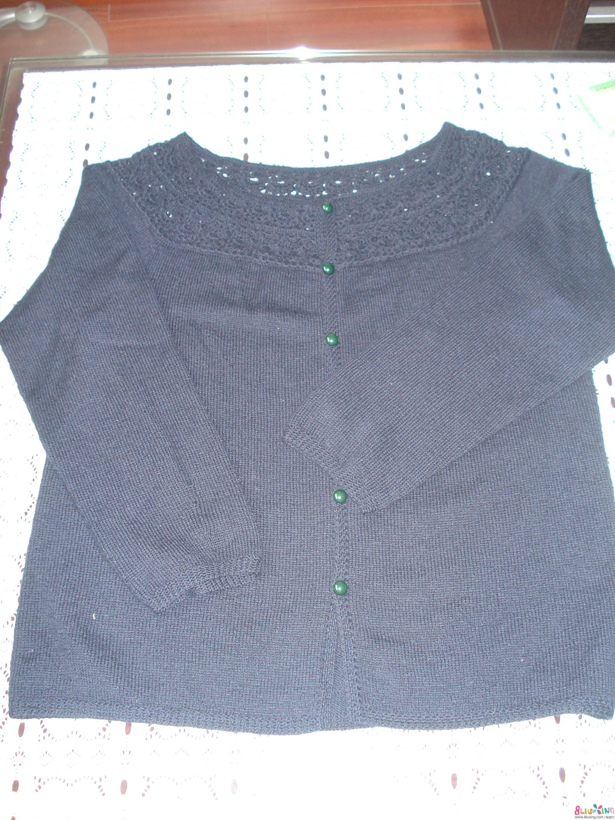 钩结<em>结合的开衫</em> - <em>钩编</em>兴趣组活动区 布流行手