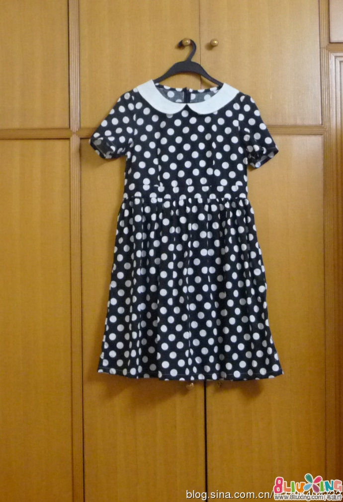 (转)波点连衣裙(附裁剪图) - 手工布艺教程 布流