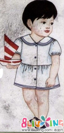 童装海军领裙<em>衣短裤套装</em>剪裁图 - 图纸下载专区