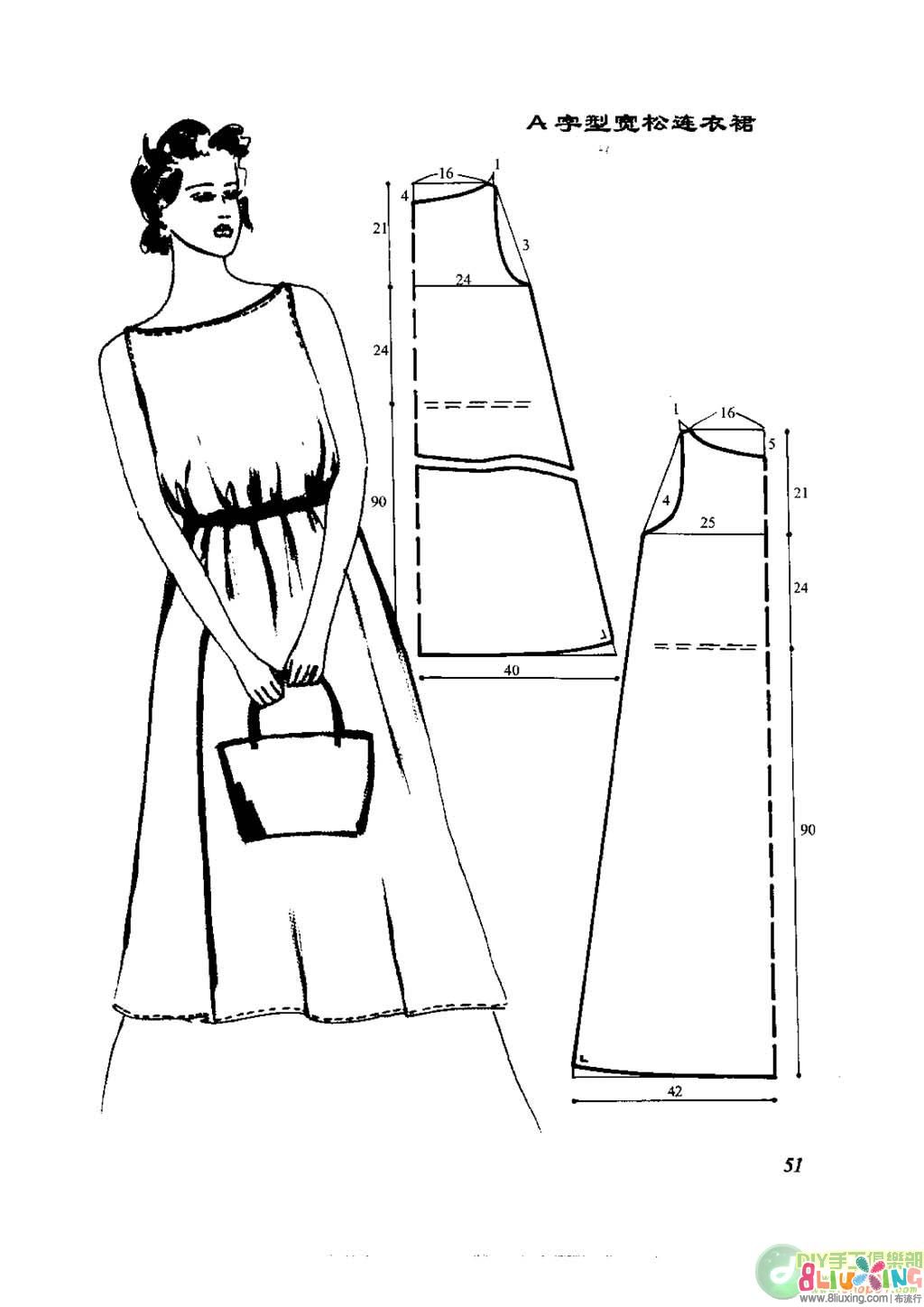 自己动手做连衣裙7 - 图纸下载专区 布流行手工