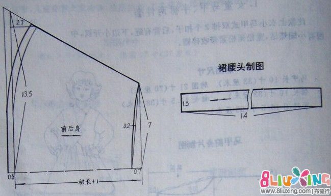 <em>女童马甲</em>半裙连件套<em>剪裁</em>图 - 图纸下载专区 布