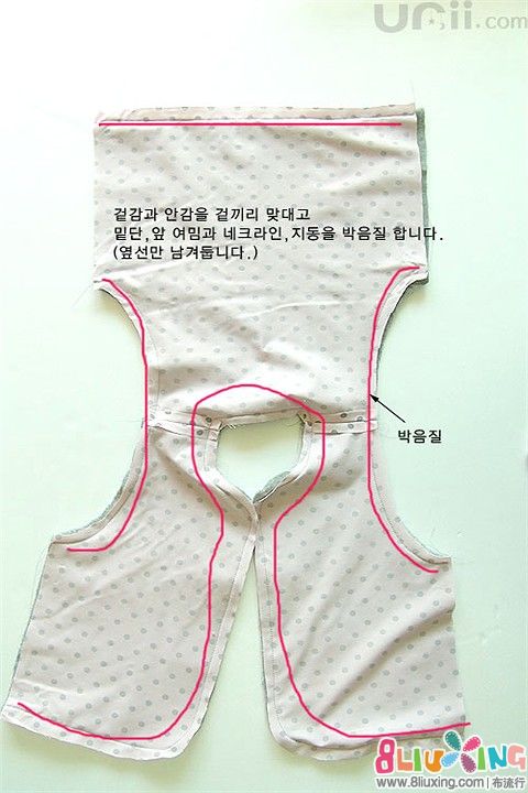 韩网教程--<em>马甲 - 图纸</em>下载专区 布流行手工制作