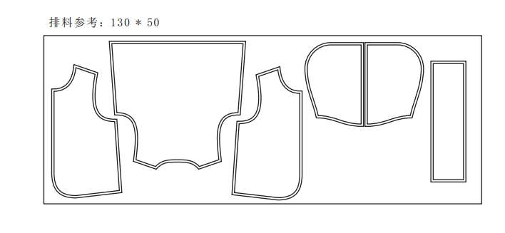 妈妈的温暖牌手作衣服,暖暖的棉<em>马甲</em>。附裁剪