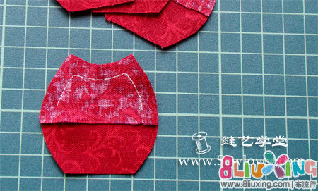 山茱萸拼布花图谱制作方法 - 手工布艺教程 布