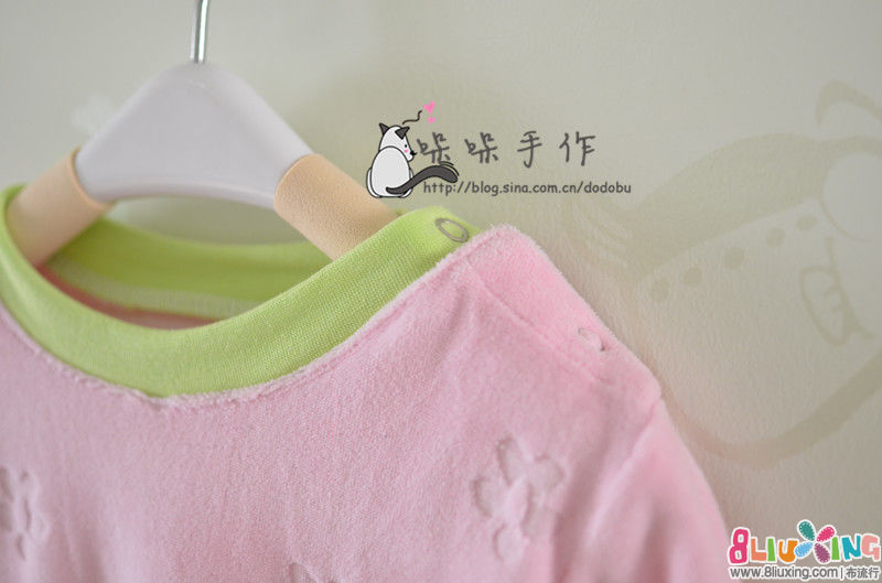 【哚哚手作】<em>幼儿连体睡衣</em>(附<em>裁剪</em>图) - 手工服