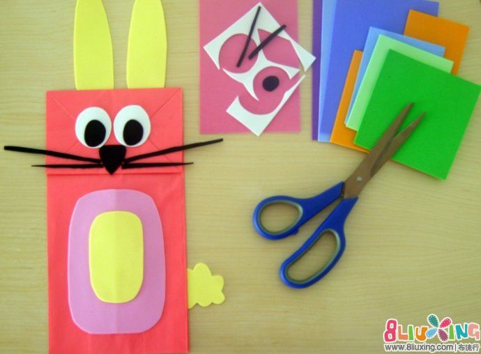 【分享】纸袋动物 - 图纸下载专区 布流行