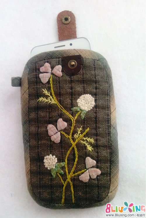 先染小提包和手机包 - 手工包包秀 布流行