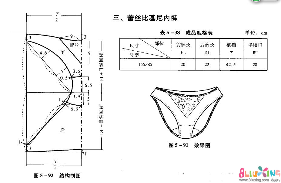 小慧分享-<em>女式内裤裁剪</em>图 - 图纸下载专区 布流