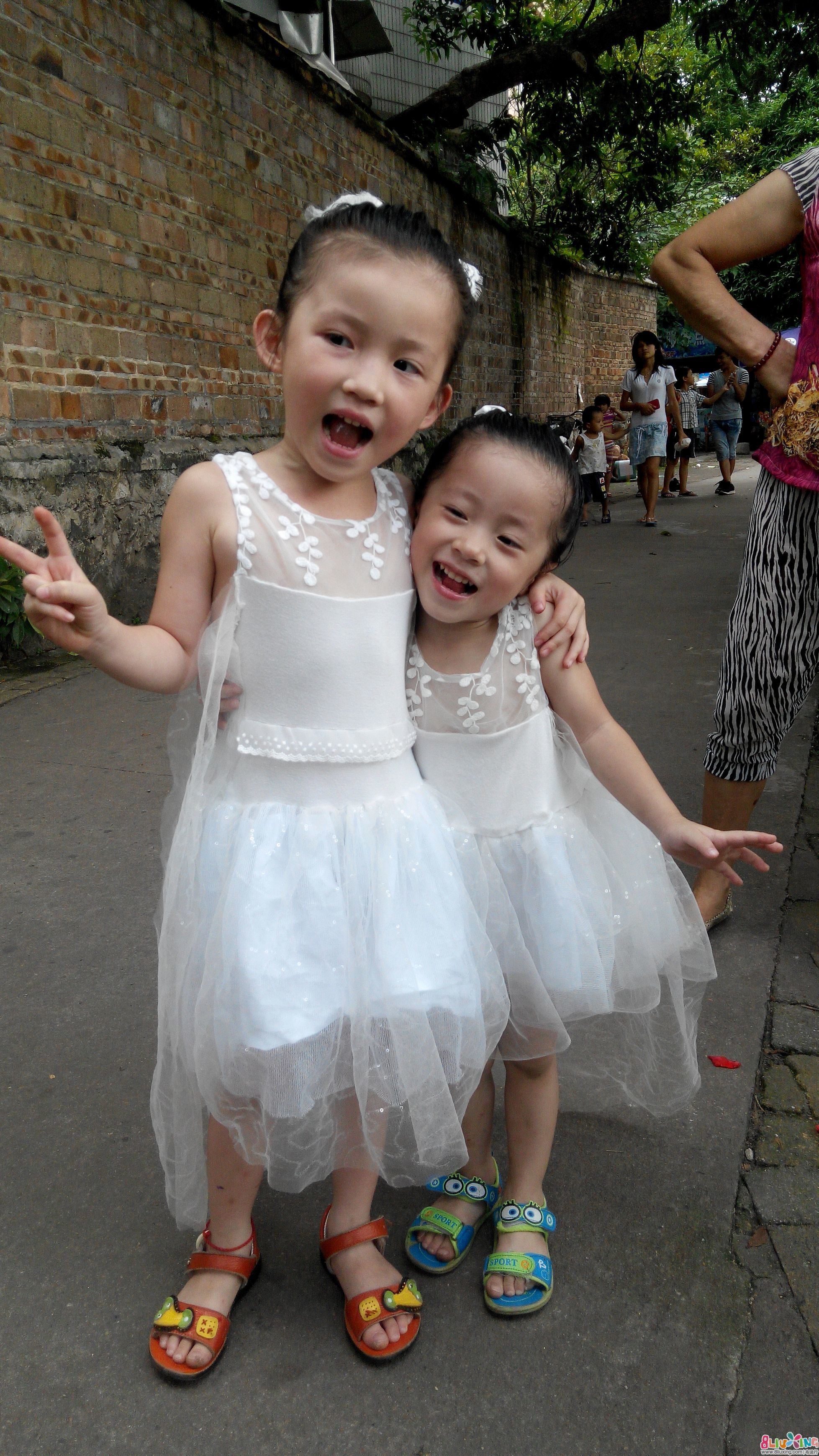 新人 刚接触论坛 大神多多 膜拜 两个小萝莉真人