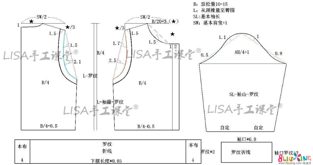 宝宝服装图纸分享